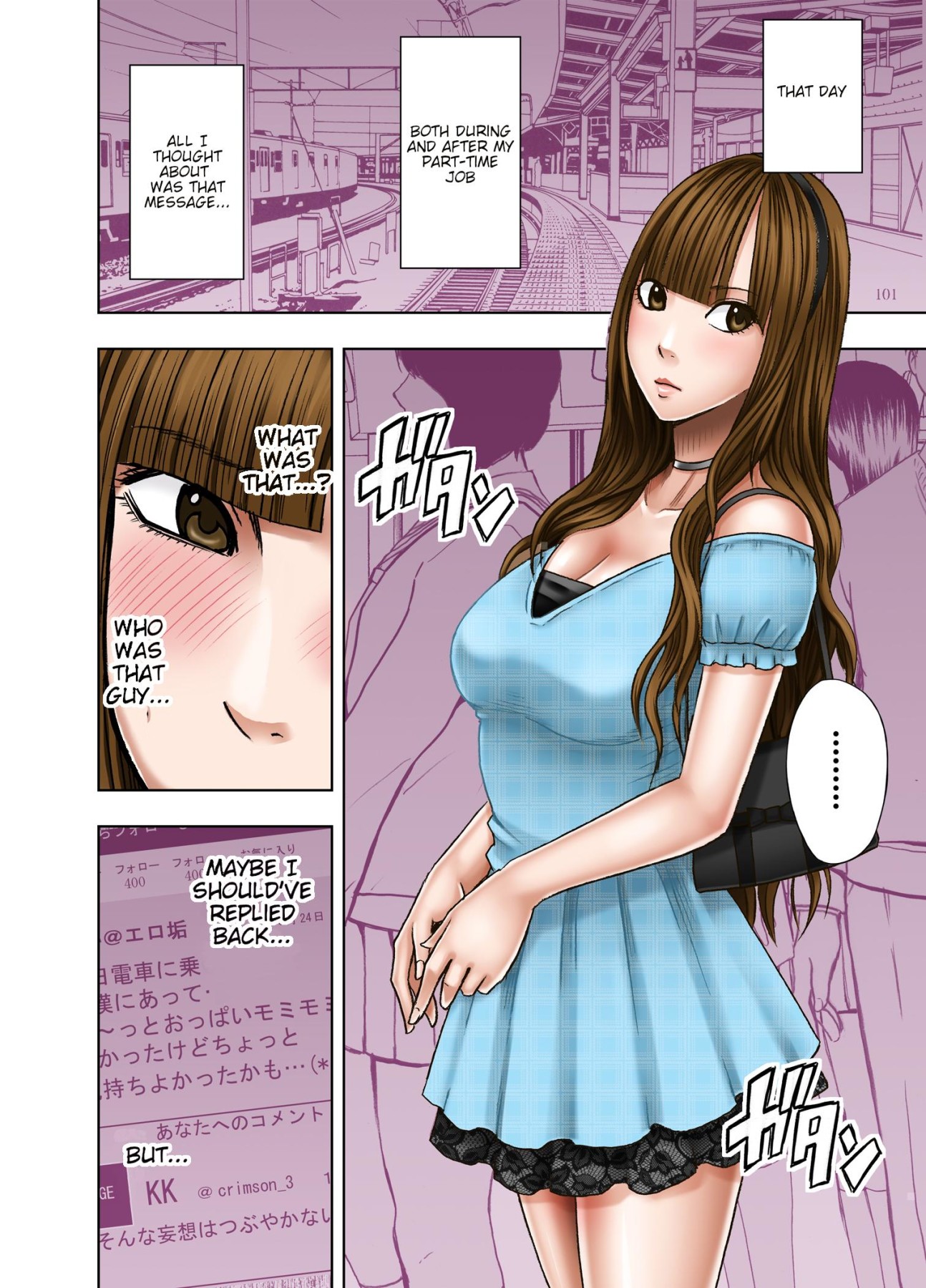 Hentai Manga Comic-Virgin Tweet-Read-29